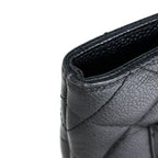 Chanel Reissue Tote CC Logo Quilted Caviar Leather Black — view 5