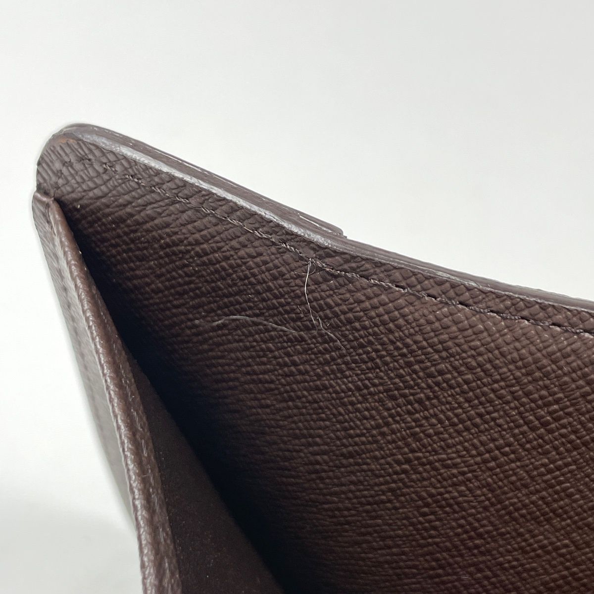 Louis Vuitton Compact Zip Damier Brown Wallet — view 4