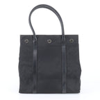 Prada Tessuto Nylon Leather Tote Shoulder Hand Black — view 3