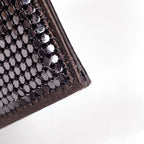 Gucci Mesh Shoulder Bag Party Metal Brown — view 3