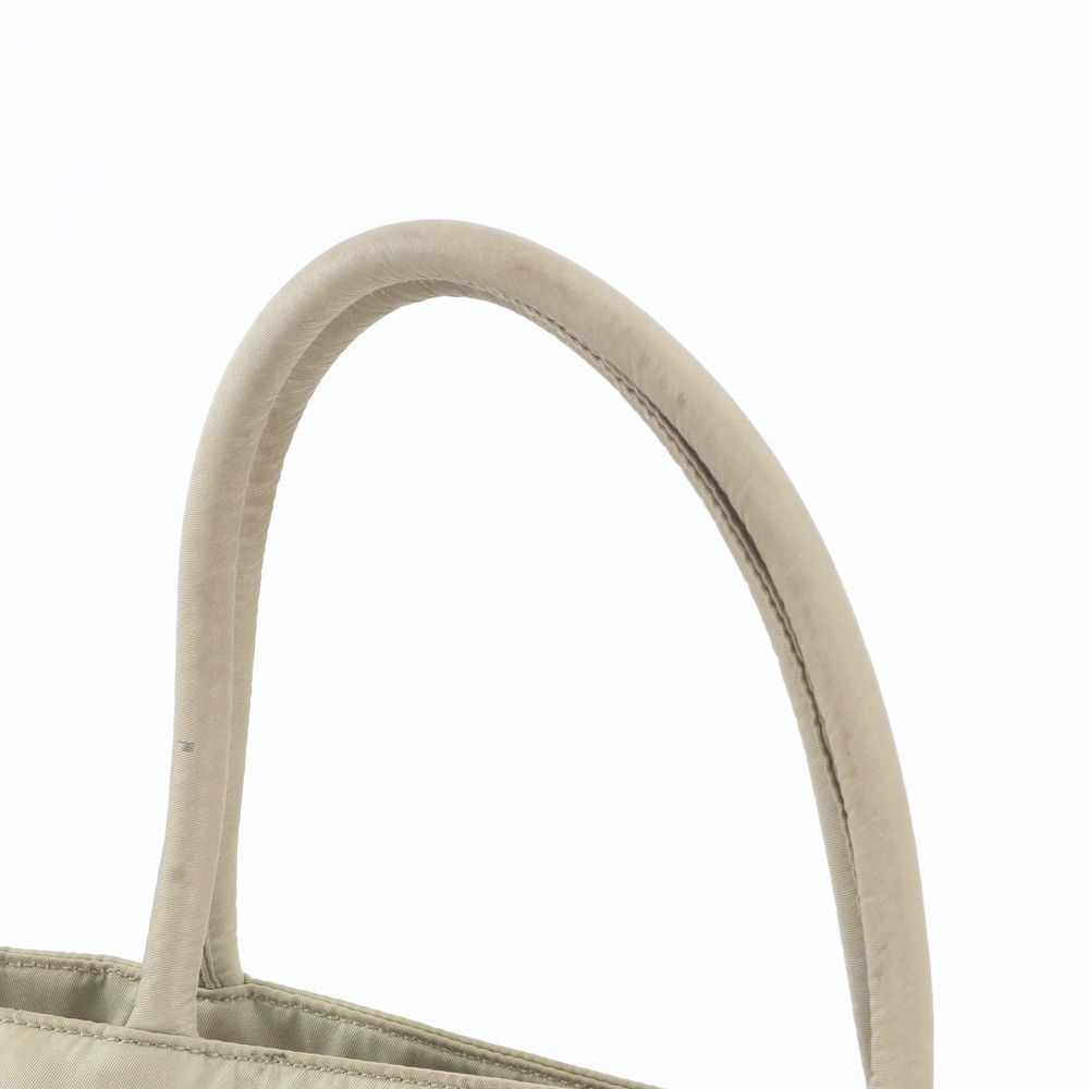 Prada Tessuto Nylon Triangle Logo Tote Shoulder Hand — view 2