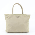 Prada Tessuto Nylon Triangle Logo Tote Shoulder Hand