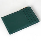 Celine Zip Card Holder Leather Green — view 2