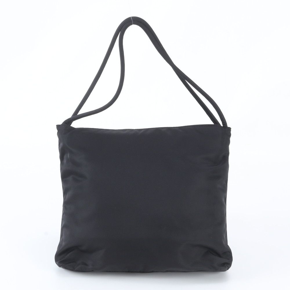 Prada Tessuto Nylon Triangle Logo Tote Shoulder — view 3