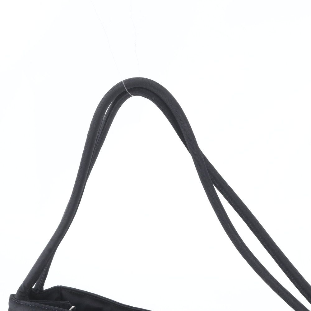 Prada Tessuto Nylon Triangle Logo Tote Shoulder — view 2