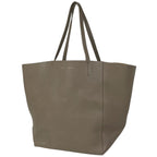 Celine Cabas Phantom Tote Leather Gray