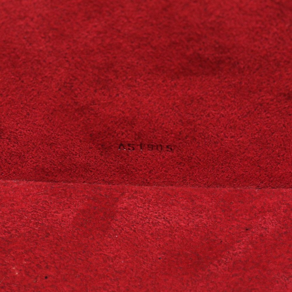 Louis Vuitton Epi Cannes Castilian Red Leather Handbag Vanity — view 8