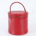 Louis Vuitton Epi Cannes Castilian Red Leather Handbag Vanity