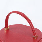 Louis Vuitton Epi Cannes Castilian Red Leather Handbag Vanity — view 2