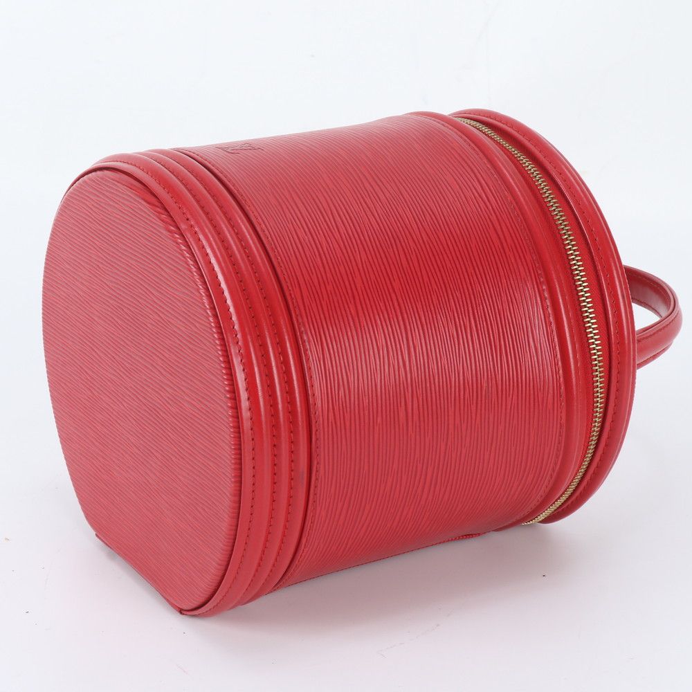 Louis Vuitton Epi Cannes Castilian Red Leather Handbag Vanity — view 4