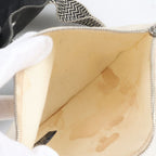 Hermes Cannes PM Pouch Handbag Tote Black Herringbone — view 9