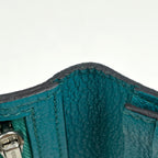 Hermes Bearn Souffle Wallet Chevre Malachite — view 4