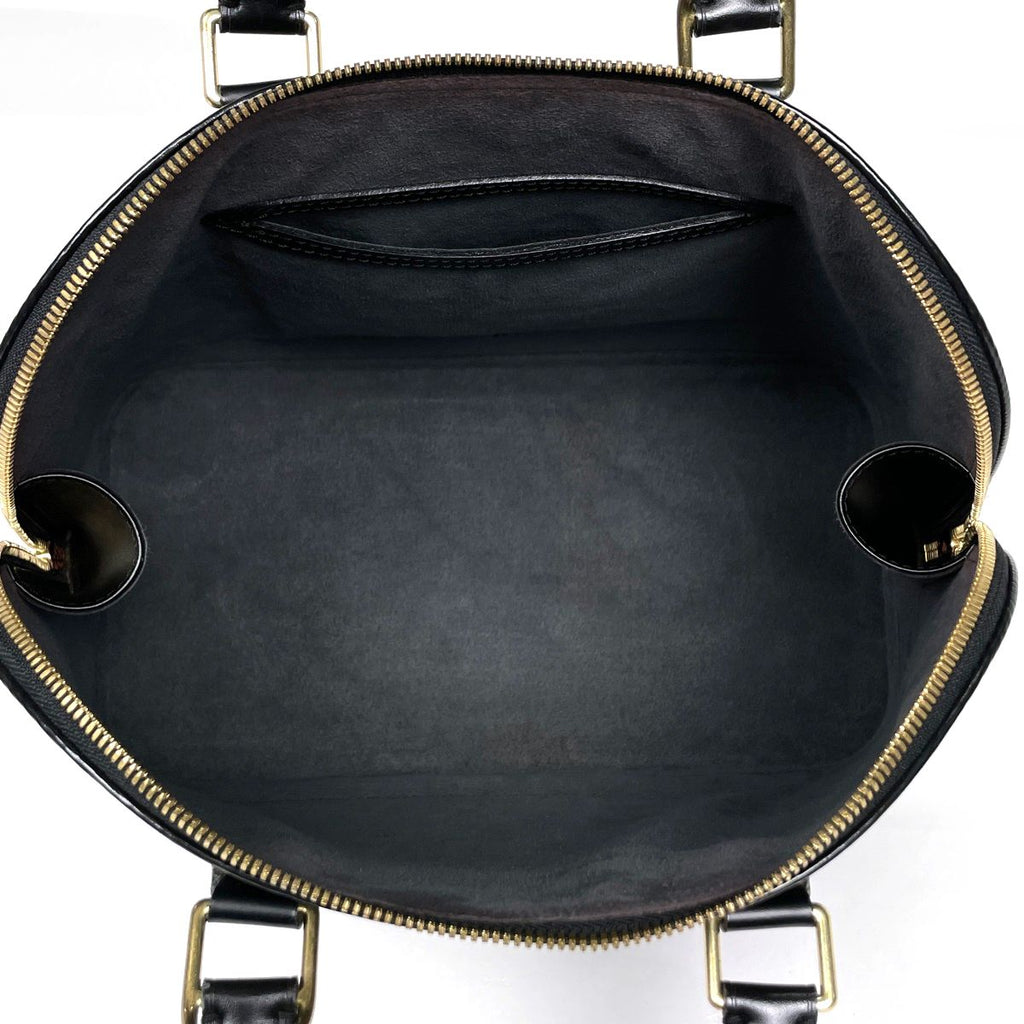 Louis Vuitton Alma Handbag Epi Noir — view 7
