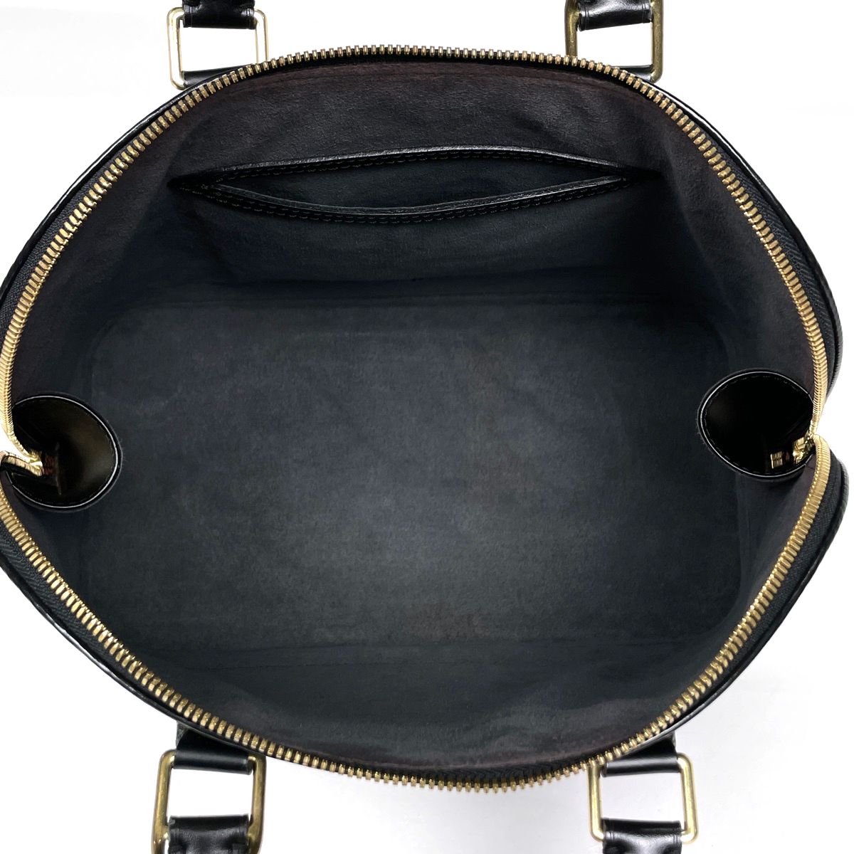 Louis Vuitton Alma Handbag Epi Noir — view 7