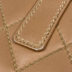 Chanel Wild Stitch Tote CC Logo Leather Beige — view 6