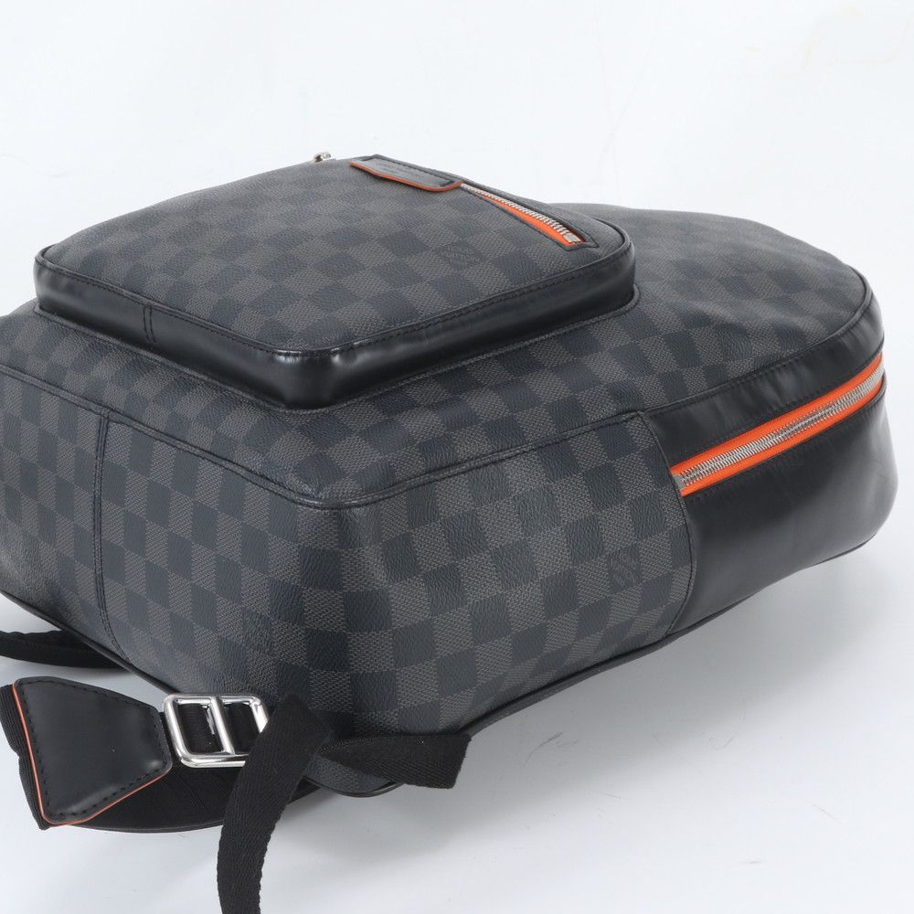 Louis Vuitton Damier Graphite Josh Leather Backpack — view 4