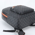 Louis Vuitton Damier Graphite Josh Leather Backpack — view 5
