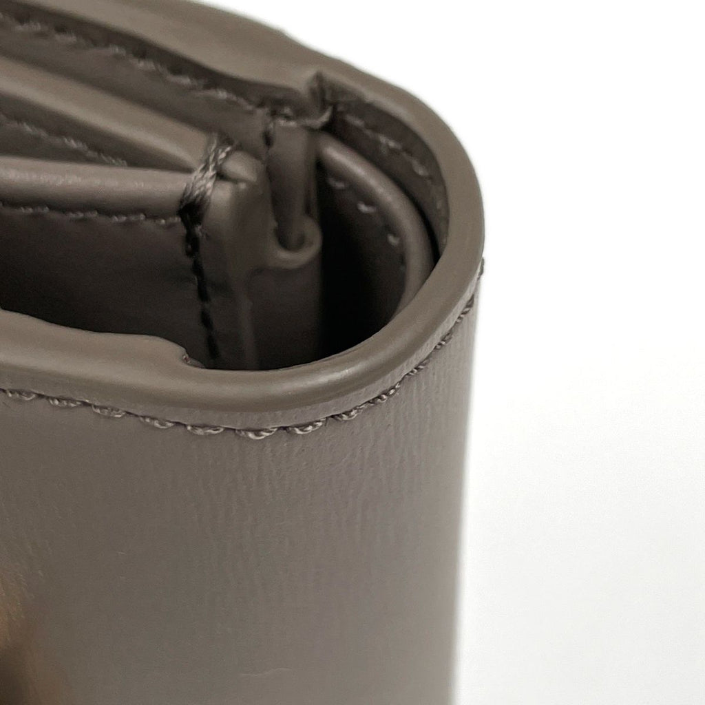 Celine Small Flap Wallet Triomphe Leather Pebble — view 3