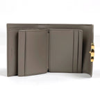 Celine Small Flap Wallet Triomphe Leather Pebble — view 7