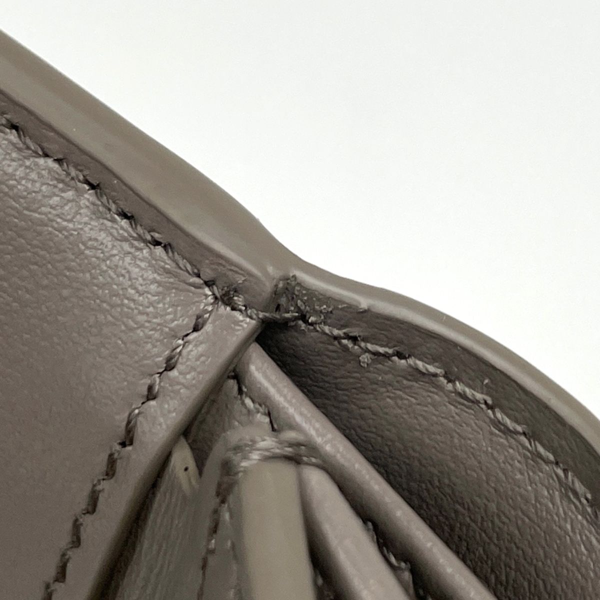 Celine Small Flap Wallet Triomphe Leather Pebble — view 4