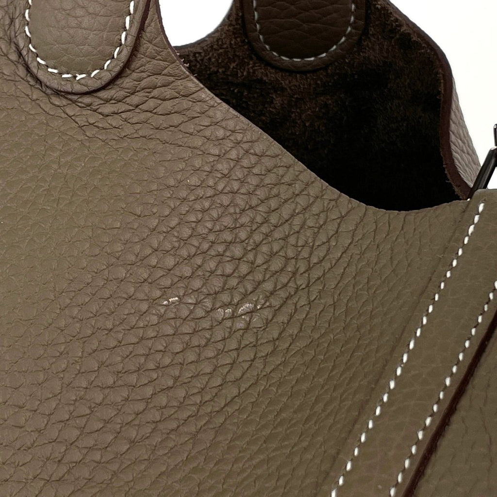 Hermes Picotin Lock MM Mini Bag Togo Etoupe — view 4