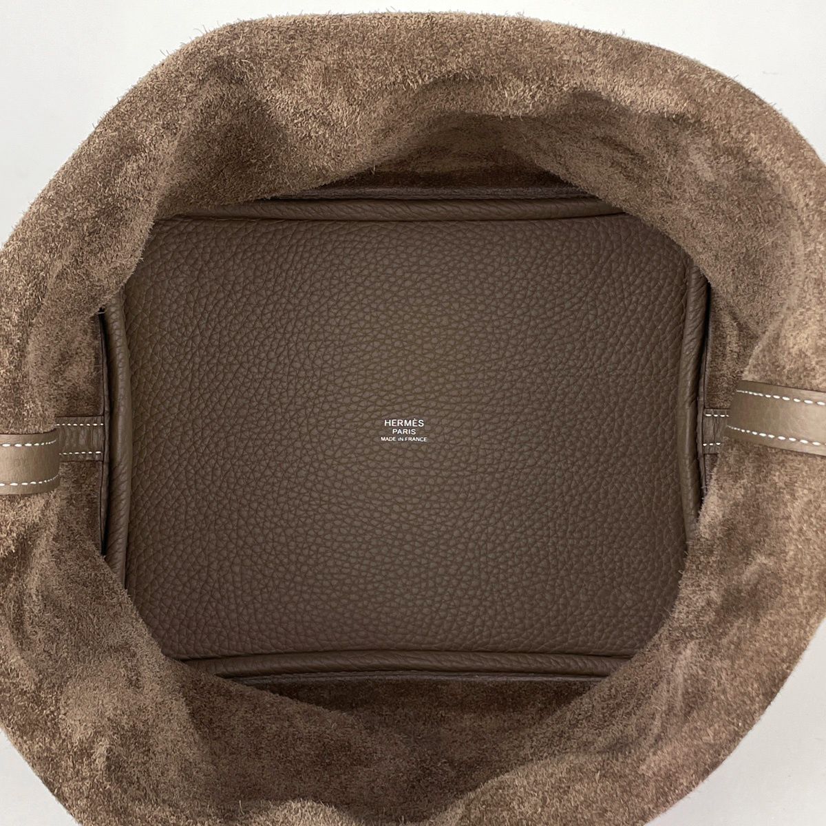 Hermes Picotin Lock MM Mini Bag Togo Etoupe — view 8