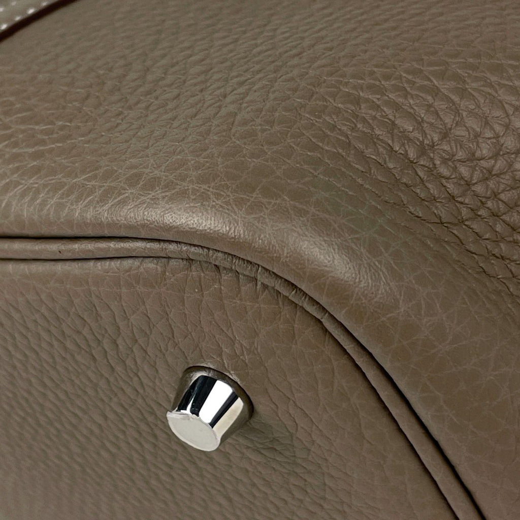 Hermes Picotin Lock MM Mini Bag Togo Etoupe — view 3