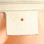 Gucci Chain Pattern Leather Nylon Tote Shoulder Hand — view 9