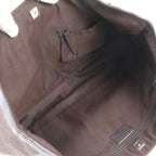 Gucci GG Nylon Abbey Tote Shoulder Hand Leather Brown — view 7