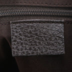 Gucci GG Nylon Abbey Tote Shoulder Hand Leather Brown — view 8