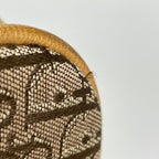 Dior Street Chic Shoulder Bag Trotter Pattern Canvas Beige — view 4