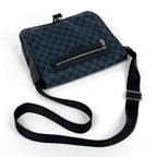 Louis Vuitton Match Point Messenger Shoulder Bag Damier Ecobalt Noir Navy — view 5