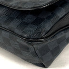 Louis Vuitton Match Point Messenger Shoulder Bag Damier Ecobalt Noir Navy — view 3