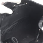 Gucci 001 Leather Nylon Shoulder Bag Hand Black — view 7