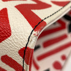 Louis Vuitton On The Go GM 2-Way Monogram Giant LV Crafty Tote Cream — view 4