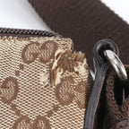 Gucci GG Canvas Leather Shoulder Bag Crossbody Messenger Business — view 8