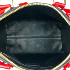 Louis Vuitton Speedy Bandouliere 25 2-Way Urus Fisher Handbag Monogram Black — view 8