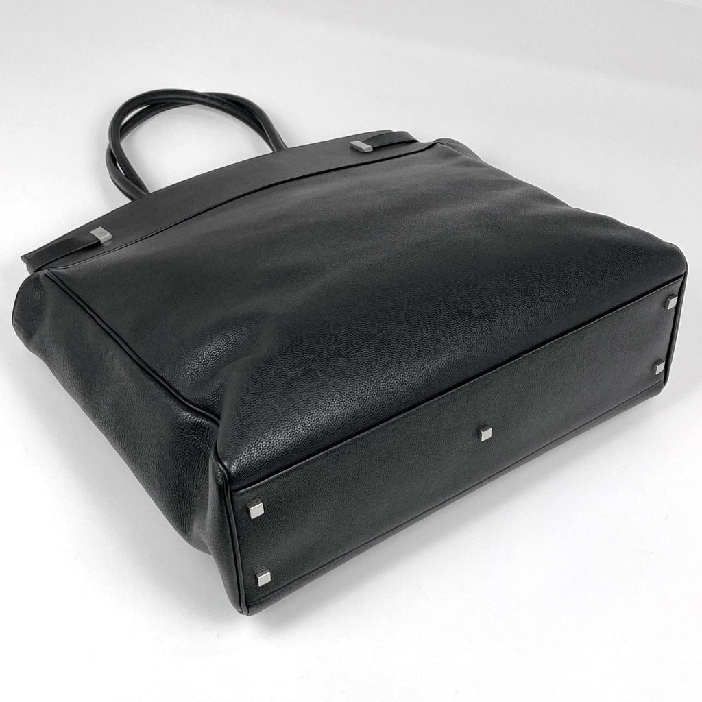 Saint Laurent Manhattan Tote Leather Black — view 2