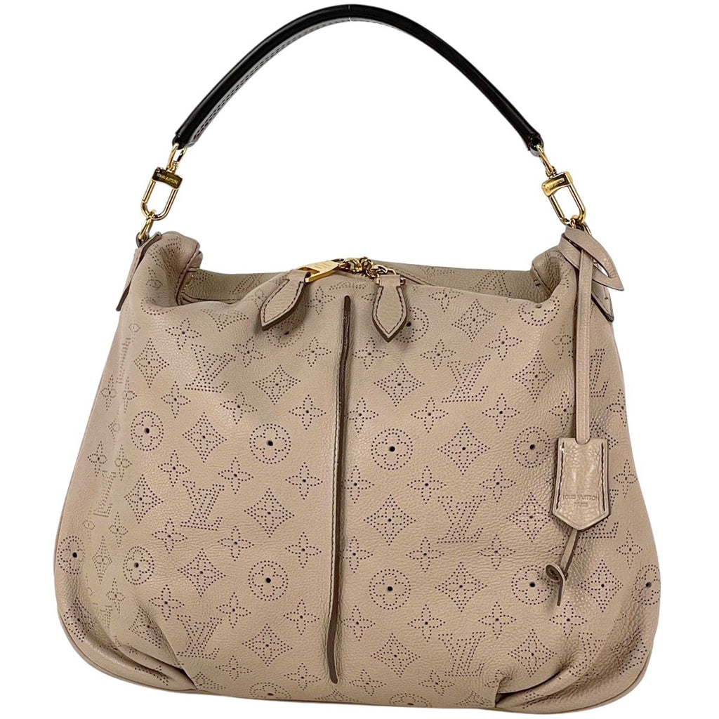 Louis Vuitton Selene PM Shoulder Bag Monogram Mahina Sable