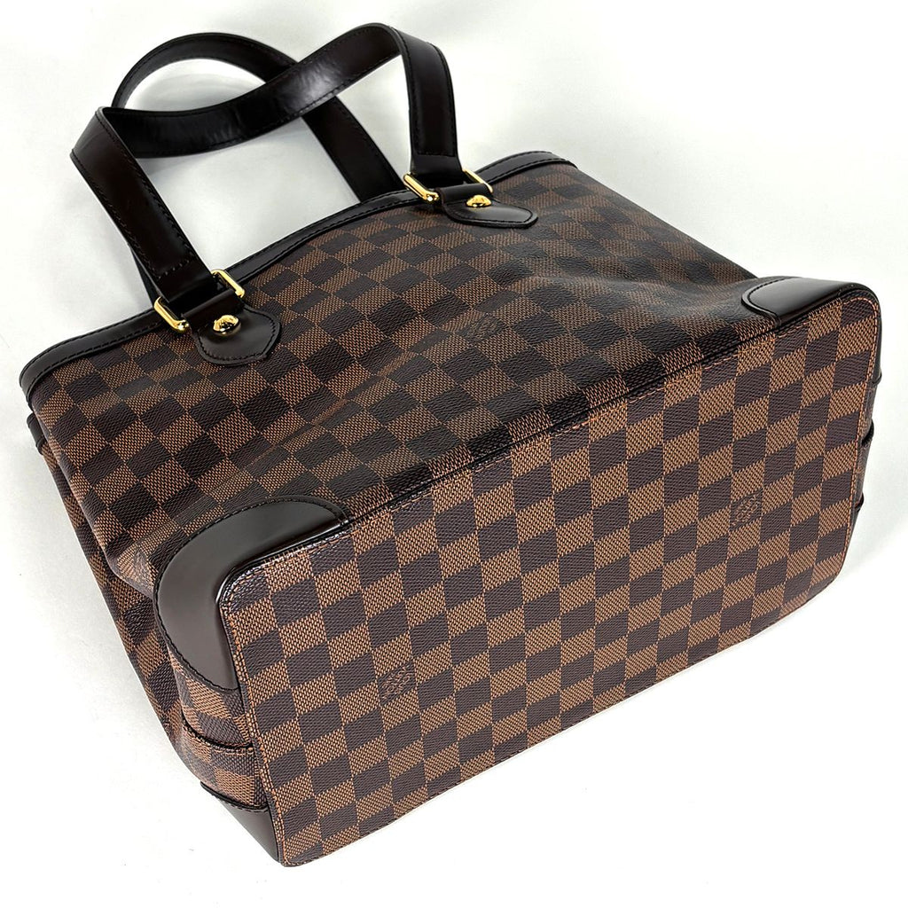 Louis Vuitton Hampstead PM Shoulder Bag Tote Damier Brown — view 2