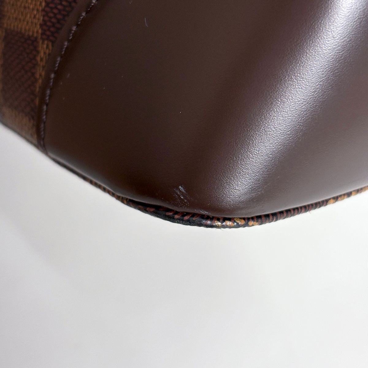 Louis Vuitton Hampstead PM Shoulder Bag Tote Damier Brown — view 4