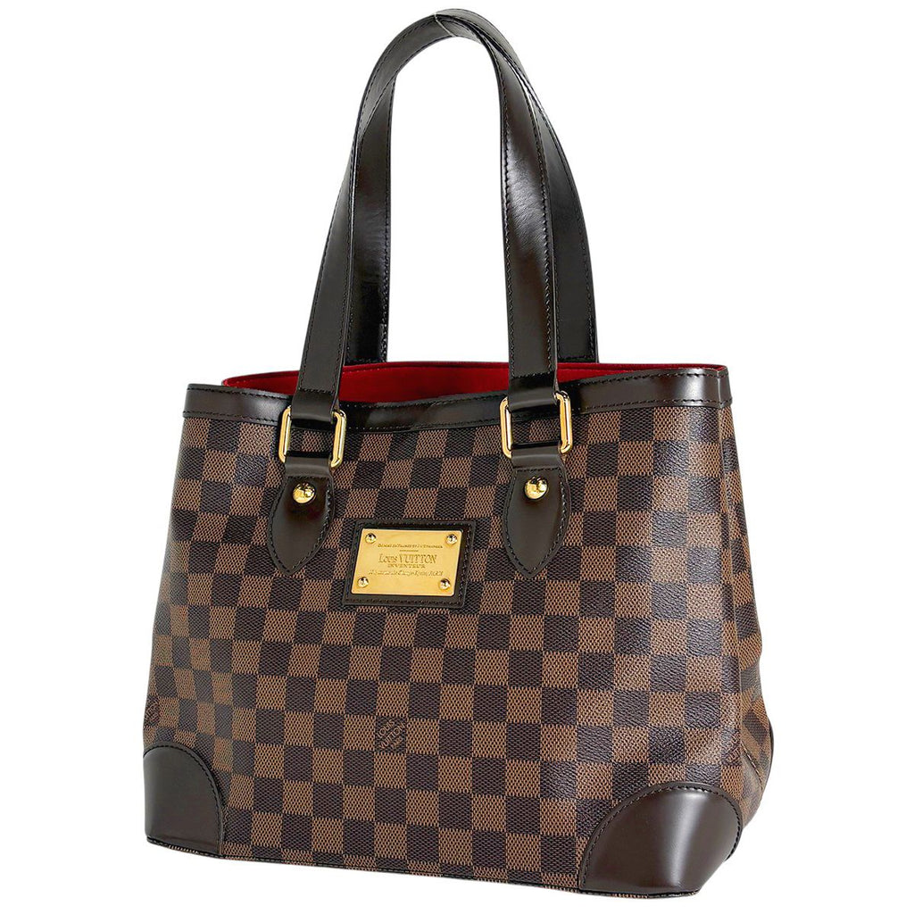 Louis Vuitton Hampstead PM Shoulder Bag Tote Damier Brown