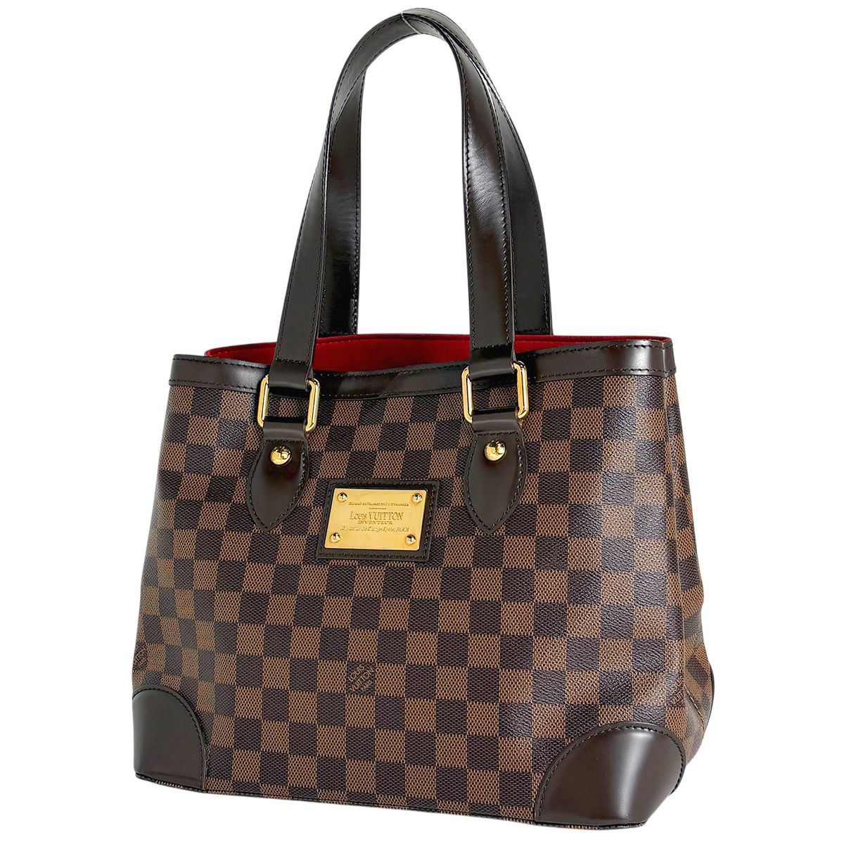 Louis Vuitton Hampstead PM Shoulder Bag Tote Damier Brown