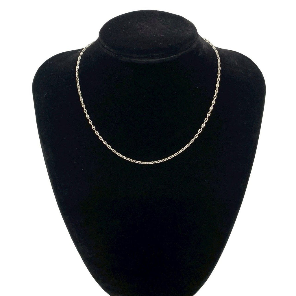 Hermes Chaine D'ancre Series Necklace Log 925 Sterling Silver — view 2