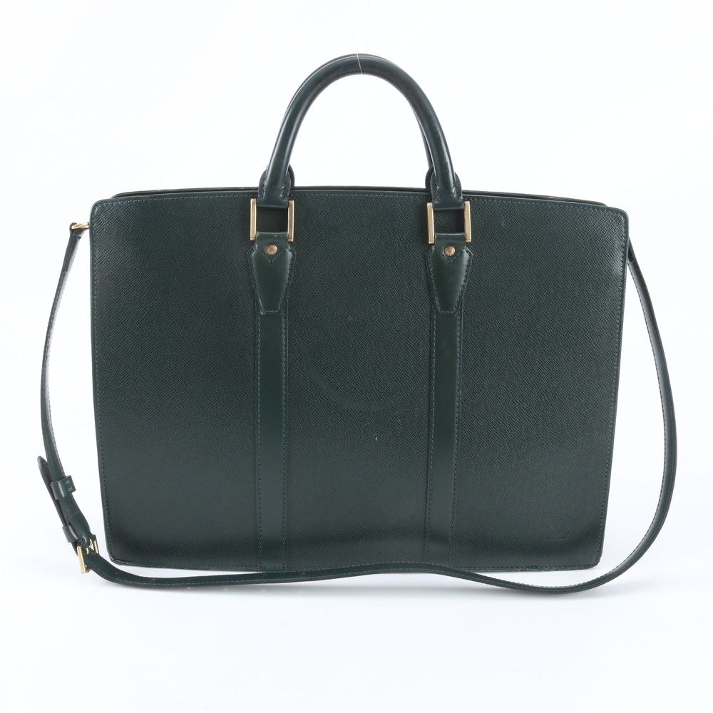 Louis Vuitton Taiga Porte Documentant Rosein 2-Way Business Bag Crossbody