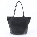 Prada Tessuto Nylon Triangle Logo Tote Shoulder — view 3