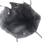 Prada Tessuto Nylon Triangle Logo Tote Shoulder — view 7