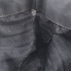 Prada Tessuto Nylon Triangle Logo Tote Shoulder — view 8