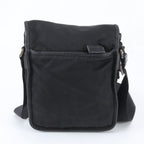 Prada Tessuto Nylon Triangle Logo Leather Shoulder Bag Crossbody Messenger — view 3