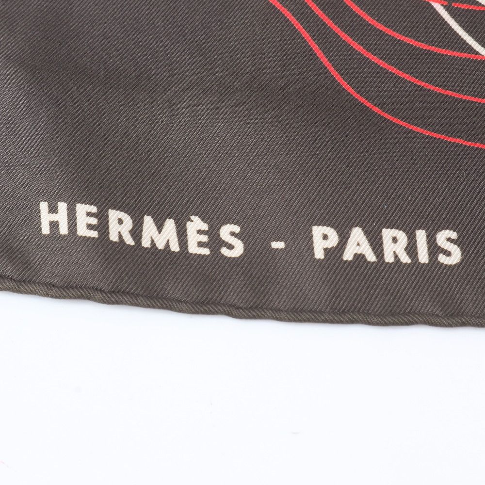 Hermes Carre 90 Cinetique Cinetic Silk 100% Scarf — view 7